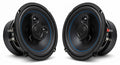 Par de Alto-Falantes 6 Polegadas Triaxial 120W RMS Automotivo Universal